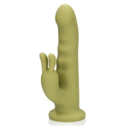  Loveline Vibro Rabbit Rotatif Greenbit 14 x 4cm